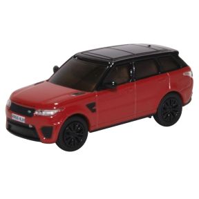 Oxford Diecast 76RRS003 OO Gauge Range Rover Sport SVR Firenze Red