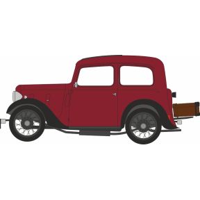 Oxford Diecast 76RUB001 OO Gauge Austin Ruby Maroon