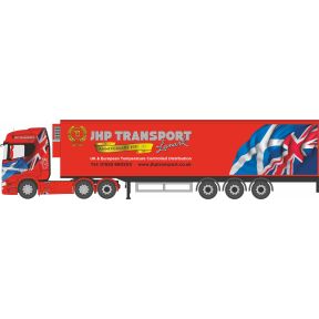 Oxford Diecast 76SNG004 OO Gauge Scania New Generation S Fridge Trailer JHP Transport