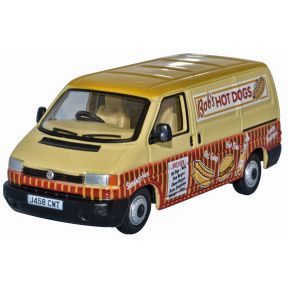 Oxford Diecast 76T4007 OO Gauge VW T4 Van Bobs Hot Dogs