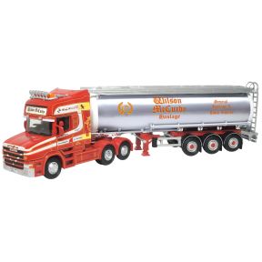 Oxford Diecast 76TCAB011 OO Gauge Scania T Cab Cylindrical Tanker Wilson McCurdy