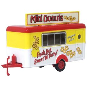Oxford Diecast 76TR019 OO Gauge Mobile Trailer Mini Donuts