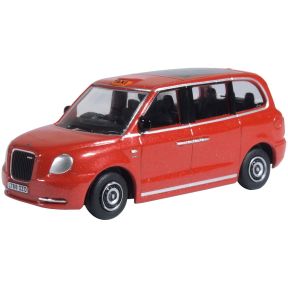 Oxford Diecast 76TX5002 OO Gauge Tupelo Red LEVC TX Taxi