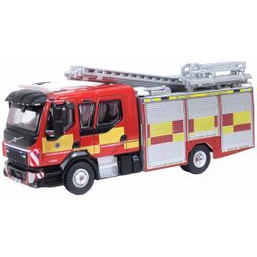 Oxford Diecast 76VEO002 OO Gauge Volvo FL Emergency 1 Pump Ladder South Wales Fire & Rescue