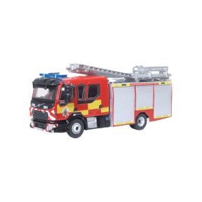 Oxford Diecast 76VEO003 OO Gauge Volvo FL Emergency One Pump Greater Manchester Fire & Rescue Service