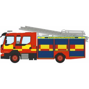Oxford Diecast 76VEO006 OO Gauge Volvo FL Emergency One Northern Ireland Fire & rescue Service