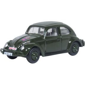 Oxford Diecast 76VWB012 OO Gauge Volkswagen Beetle WRAC Provost British Army of the Rhine