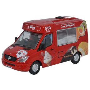 Oxford Diecast 76WM001 OO Gauge Walls Ice Cream Whitby Mondial Ice Cream Van