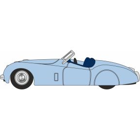 Oxford Diecast 76XK120007 OO Gauge Jaguar XK120 Pastel Blue