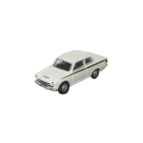Oxford Diecast 76COR1001 OO Gauge Ford Cortina Mk1 White