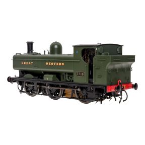 Dapol 7S-007-013 O Gauge GW 57xx 0-6-0 Pannier Tank 7718 GW Green Great Western