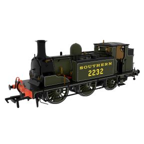 Rapido 810010 OO Gauge LBSC D1 0-4-2 Tank 2232 SR Lined Green