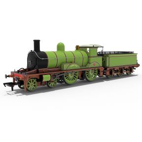 Rapido 811501 OO Gauge Highland Railways Loch Class 4-4-0 125 'Loch Tay' HR Lined Green DCC Sound Fitted