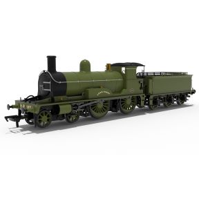 Rapido 811504 OO Gauge Highland Railways Loch Class 4-4-0 127 'Loch Garry' HR Plain Green DCC Sound Fitted