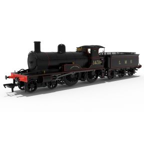 Rapido 811507 OO Gauge Highland Railways Loch Class 4-4-0 14384 'Loch Laggan' LMS Black DCC Sound Fitted