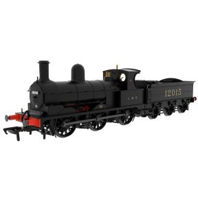 Rapido 817005 OO Gauge L&Y Class 25 0-6-0 12015 LMS Black With Tender Numbers