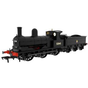 Rapido 817510 OO Gauge L&Y Class 25 0-6-0 52043 BR Black Early Crest DCC Sound Fitted