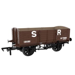 Rapido 824020 OO Gauge SECR 5 Plank 10 Ton Open Wagon Pre 1936 SR Brown No.13081