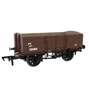 Rapido 824023 OO Gauge SECR 5 Plank 10 Ton Open Wagon Post 1936 SR Brown No.13080