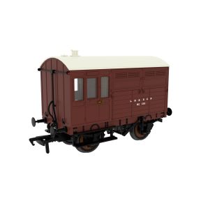 Rapido 829028 OO Gauge Evolution Horsebox LBSCR Plain Mahogany No.130