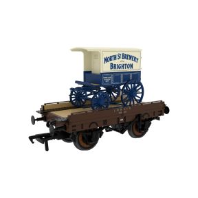 Rapido 830008 OO Gauge Evolution Open Carriage Truck LBSCR No.115