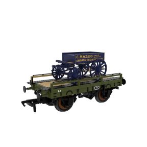 Rapido 830011 OO Gauge Evolution Open Carriage Truck Highland No.14