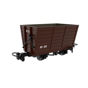 Rapido 833002 OO-9 Wooden Hopper Plain Brown No.25