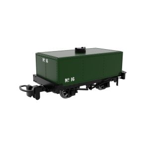 Rapido 833102 OO-9 Rectangular Tank Plain Green No.16