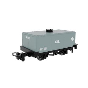 Rapido 833105 OO-9 Rectangular Tank Light Grey Oil No.98