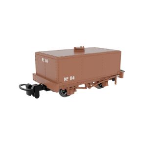 Rapido 833108 OO-9 Rectangular Tank Plain Rusty brown No.114