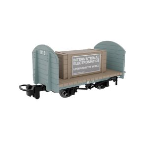 Rapido 833204 OO-9 Round Ended Flat Plain Grey No.3