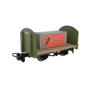 Rapido 833205 OO-9 Round Ended Flat Plain Green No.22
