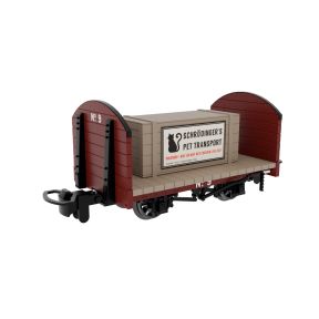 Rapido 833208 OO-9 Round Ended Flat Plain Red No.9