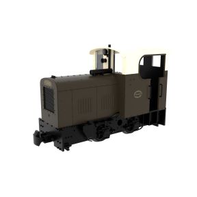 Rapido 834010 OO-9 Fowler Resilient 0-4-0 Diesel Umber and Cream