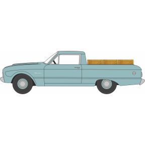 Oxford Diecast 87FA60002 HO Gauge 1960 Ford Falcon Ranchero Meadowvale Green (Load)