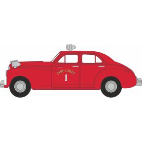 Oxford Diecast 87PC42003 HO Gauge 1942 Packard Clipper Touring Sedan Fire Chief