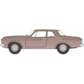Oxford Diecast 87PL62002 HO Gauge Plymouth Savoy 1962 Luminous Brown