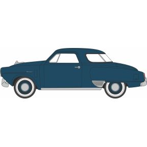 Oxford Diecast 87SC50002 HO Gauge 1950 Studebaker Champion Starlight Coupe Aqua Green