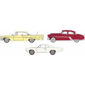 Oxford Diecast 87SET004 HO Gauge Pontiac 3 Piece Set Centenary 2026