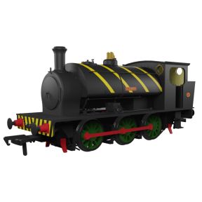 Rapido 903014 OO Gauge 16 Inch Hunslet No.1983/1940 'Clement' NCB Black With Yellow Stripes