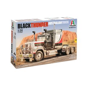 Italeri 90727 Mack Superiner Black Thunder Australian Truck Plastic Kit