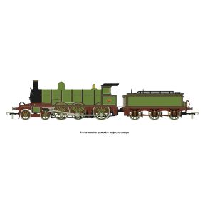 Rapido 914002 OO Gauge HR Jones Goods 4-6-0 106 Highland Railway Light Green 1890s Condition