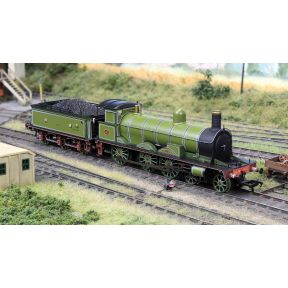 Rapdio 914103 OO Gauge HR Jones Goods 4-6-0 104 Highland Railway Green 1900s Condition