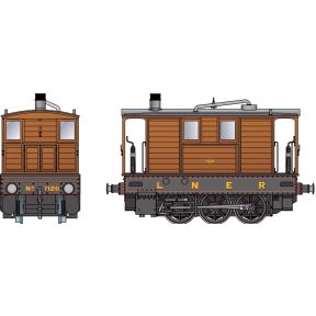 Rapido 916507 O Gauge LNER J70 0-6-0 Tram 7126 LNER Lined Black Without Side Skirts And Cowcatchers DCC Sound Fitted