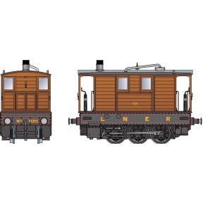 Rapido 916007 O Gauge LNER J70 0-6-0 Tram 7126 LNER Lined Black Without Side Skirts And Cowcatchers