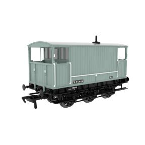 Rapido 931024 OO Gauge SECR 6 Wheel Brake Van BR Grey S55446