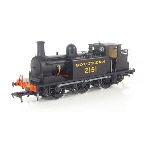 Rapido 936008 OO Gauge SR E1 0-6-0 Tank 2151 Southern Black