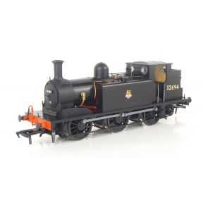 Rapido 936009 OO Gauge SR E1 0-6-0 Tank 32694 BR Unlined Black Early Crest