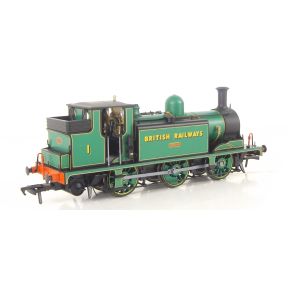 Rapido 936512 OO Gauge SR E1 0-6-0 Tank 1 'Medina' BR Green Sunshine Lettering DCC Sound Fitted