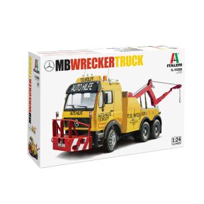 Italeri 93808 T.S Wolff Mercedes-Benz Wrecker Truck Plastic Kit